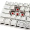 Ducky One 3 Classic Pure Weiß Mini Gaming-Tastatur, RGB-LED - MX-Rot (US) (DKON2161ST-RUSPDPWWWSC1)