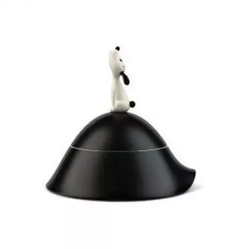 Alessi Hundenapf Lula schwarz AMMI19 B