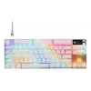 Mechanische TKL-Gaming-Tastatur STEELSERIES Apex Pro TKL Gen 3 Weiß — US-Layout, RGB, einstellbare Schalter