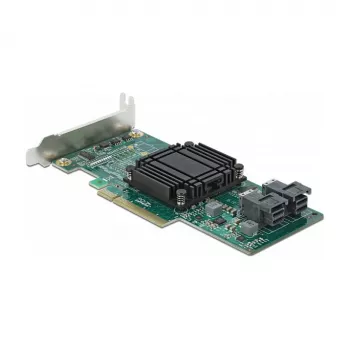DeLOCK PCI Express x8 Karte auf 2 x interne SFF-8643 NVMe Low Profile Formfaktor