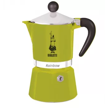 Bialetti Rainbow Mokkakanne 0,27 L grün