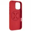 Fixed MagFlow | Rückseitenabdeckung | Apple | iPhone 16 | Flüssigsilikon | Rot