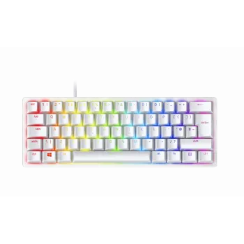 Kompakte Gaming-Tastatur Razer Huntsman Mini 60% kabelgebunden RGB LED Red Switch
