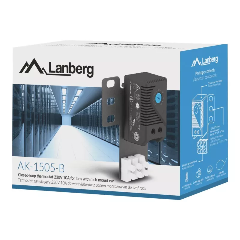 Thermostat Lanberg AK-1505-B Grau