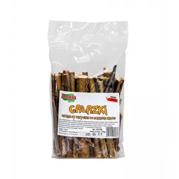 Snack-Sticks für Kleinnager Alegia Rodent Treat Twigs 100 g — pflanzlich aromatisiert, zucker- und glutenfreie Zahnpflege-Leckerli
