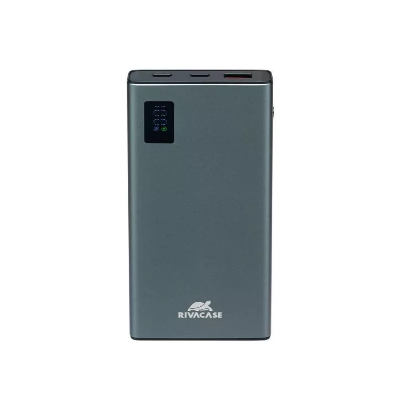 Powerbank Rivacase VA1021 10000mAh, dual USB-Ausgänge, LED-Anzeigen, kompakter tragbarer Ladegerät
