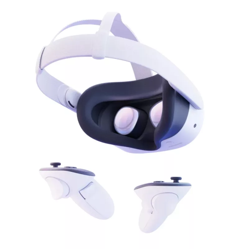 Meta Quest 3S Virtual-Reality-System, 128 GB, weiß