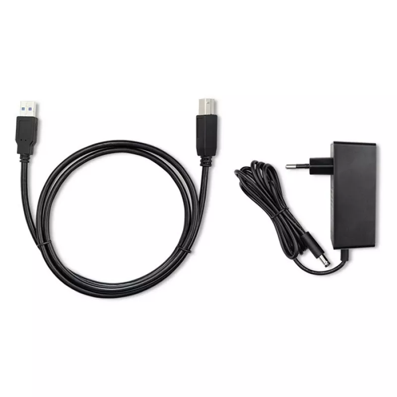 Qoltec 50309 HDD SSD 2.5 3.5 Dockingstation | SATA III | USB 3.0 | Super Speed 5 Gb/s | mit Klonfunktion