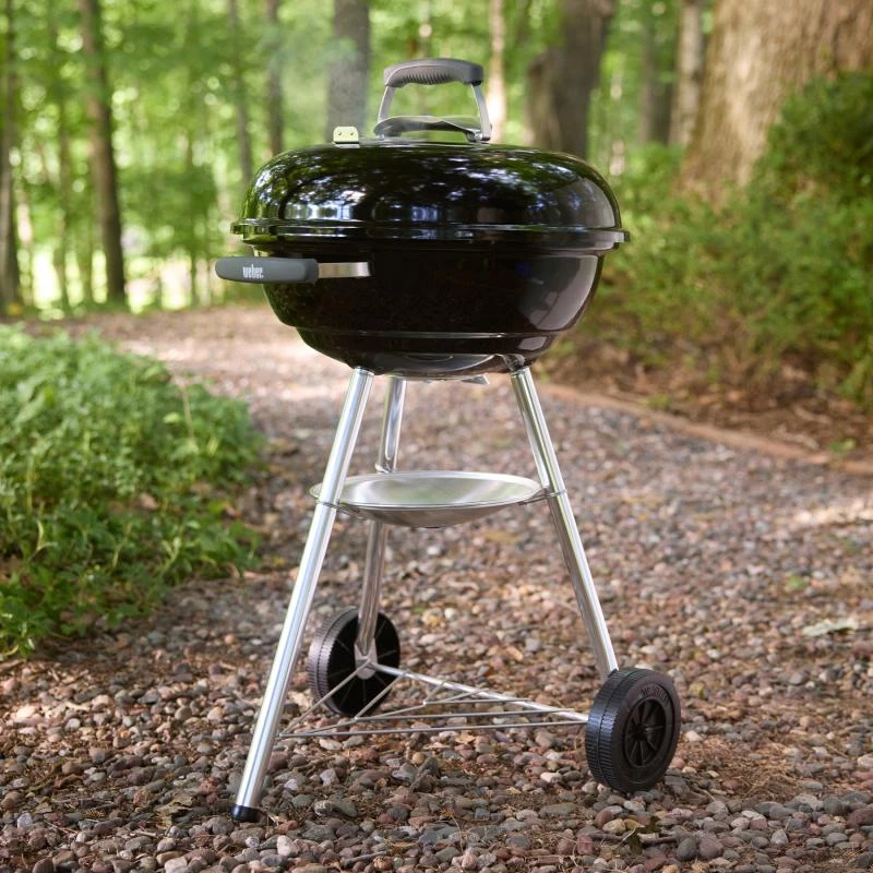 Weber Charcoal Grill Compact Kettle 47 cm Schwarz (1502054)