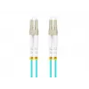 Glasfaserkabel LANBERG FO-LULU-MD31-0030-TQ, OM3, LC–LC, 3 m, Aqua