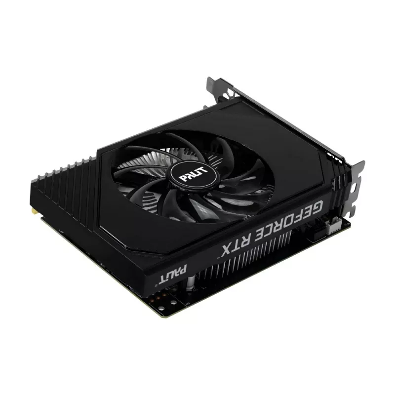 Grafikkarte PALIT GeForce RTX 3050 StormX OC – 6 GB GDDR6, 96-Bit, PCIe 4.0, aktive Kühlung