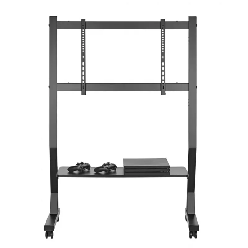 Mobiler TV-Ständer ART STO SD-22 für 45–90 Zoll Bildschirme, VESA 100×100–800×400, Traglast 60 kg, Stahl, Rollen