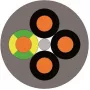 LAPP OLFLEX® CLASSIC 110 Steuerleitung 4 G 1,50 mm² Grau 1119304-100 100 m (1119304-100)