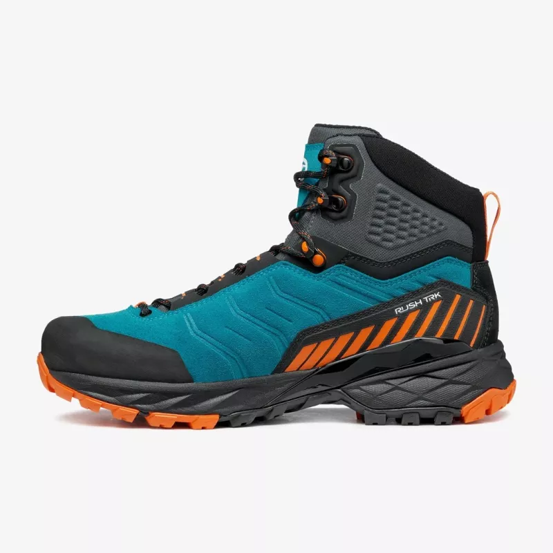 Schuhe rush trk gtx-pagoda blue-mango-42 SCARPA