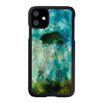 Smartphone-Hülle iKins für iPhone 11 — Schwarz Camille Design, Schutzhülle