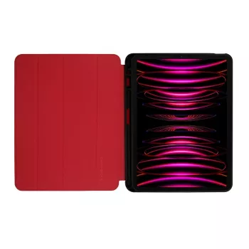Folio Case Crong Flexfolio 27,7 cm (10,9 Zoll) für iPad 11 Pro Air Rot
