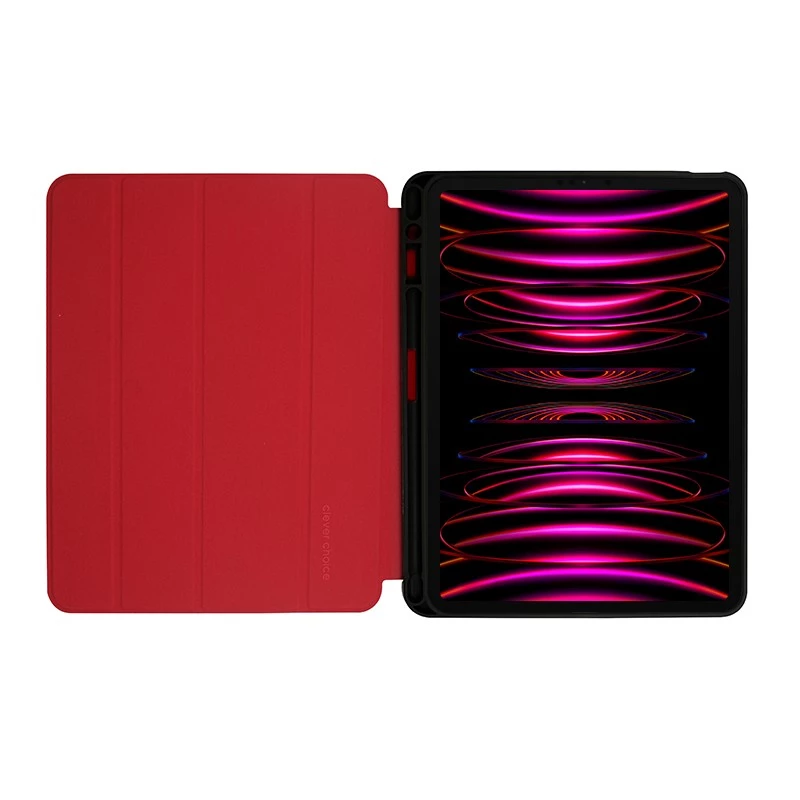 Folio Case Crong Flexfolio 27,7 cm (10,9 Zoll) für iPad 11 Pro Air Rot
