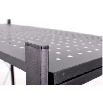 Gartenwerkzeug-Aufbewahrungsregal Top e shop Rack FS004 — freistehender verzinkter Stahl, 720×340×1270 mm, 50 kg Tragfähigkeit