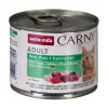 ANIMONDA Carny Adult Beef, Truthahn und Kaninchen - Nassfutter für Katzen - 200g