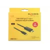 DeLOCK 85256 Videokabel-Adapter 2 m USB Type-C DisplayPort Schwarz