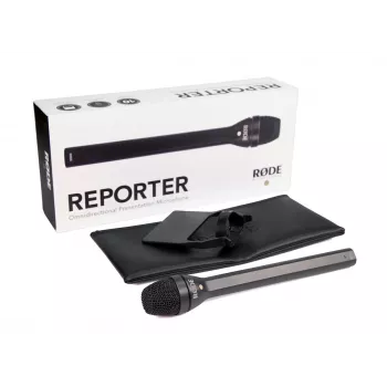 RØDE Reporter Schwarz Interview-Mikrofon