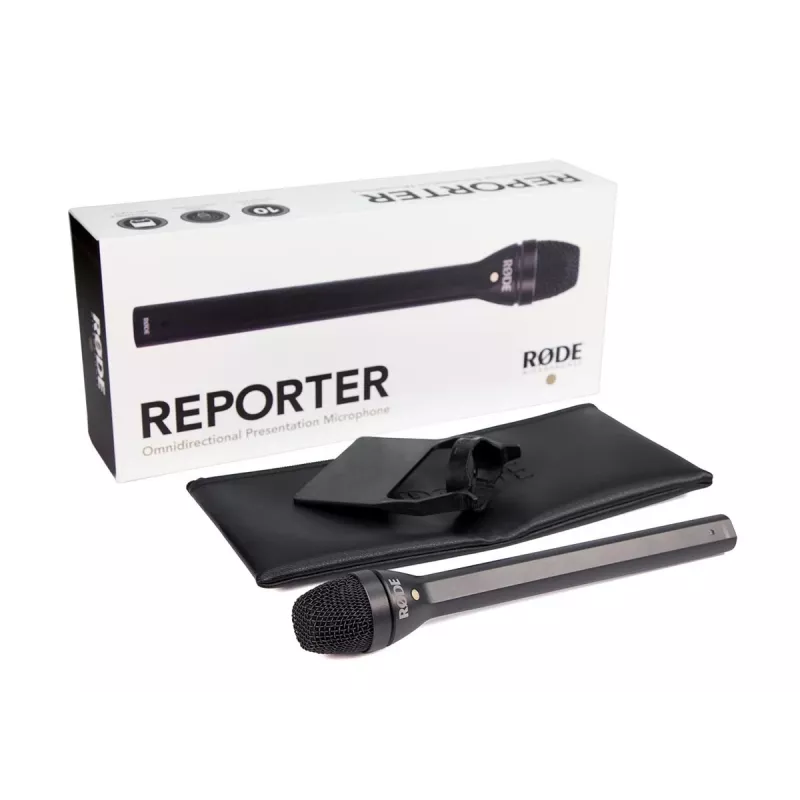 RØDE Reporter Schwarz Interview-Mikrofon