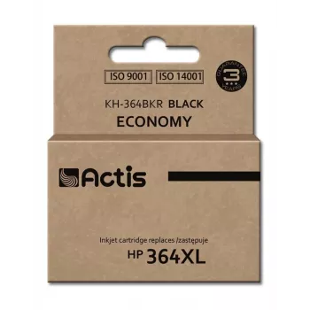 Tintenpatrone ACTIS KH-364BKR kompatibel für HP 364XL Schwarz, 20 ml Pigmenttinte, Standard Yield, 550 Seiten