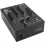 DJ-Mixer Omnitronic PM-222P 2-Kanal mit Player, kompakter 2-Kanal-Mixer mit integriertem Mediaplayer