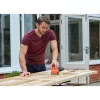Schwarz & Decker BEW210 Schwingschleifer 14000 U/min Schwarz, Orange