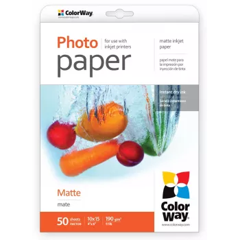 190 g/m² | 10x15 | Mattes Fotopapier