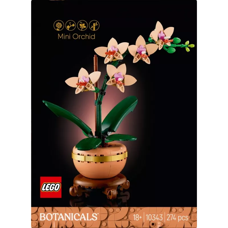 LEGO ICONS 10343 Die Botanical Collection - Mini-Orchidee