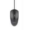 Gembird KBS-UO4-01 Tastatur Maus enthalten Office USB QWERTY US-Englisch Schwarz