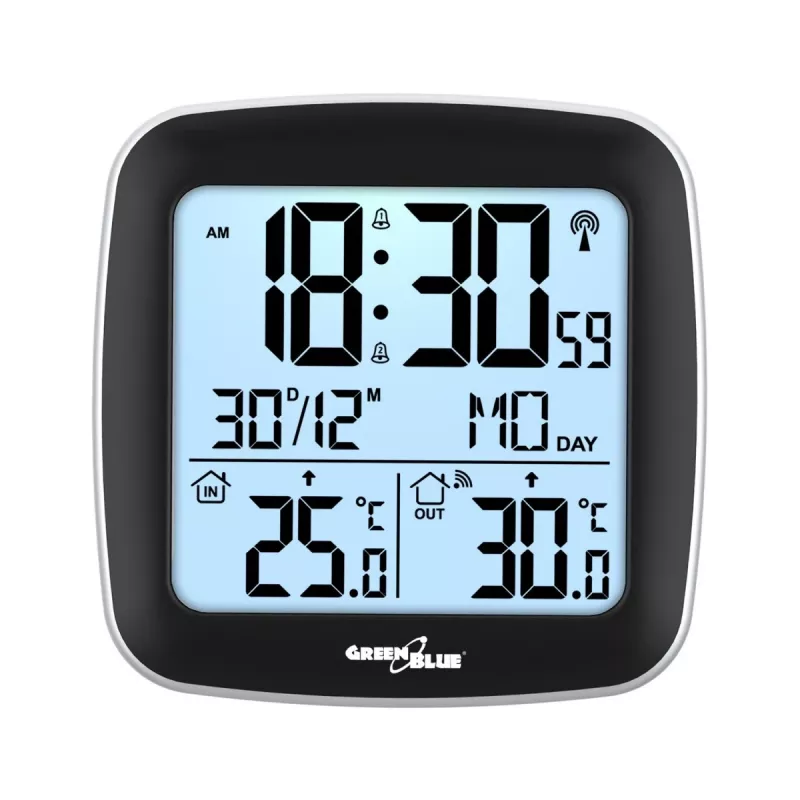 Thermometer Greenblue 60135 Grau Weiß