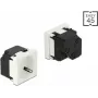 Delock Easy 45 Schutzkontakt-Steckdose 45°-Anordnung 45 x 45 mm (81422)