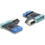 DELOCK USB 5Gbps Hub interner 20‑Pin-Header auf 1x USB 5Gbps