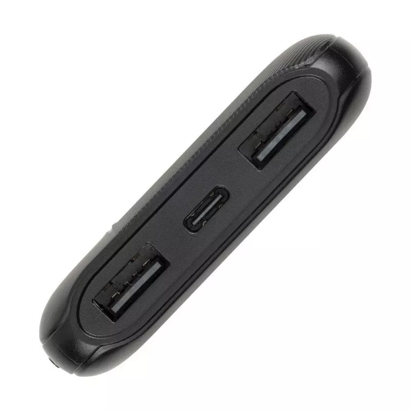 Powerbank USB 10000MAH/VA2031 Schwarz Rivacase