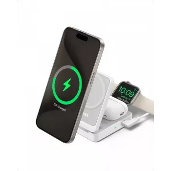 MagGo 3-in-1 15W faltbar weiß EU