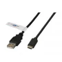 Efb K5258SW.0,5 USB-Kabel Schwarz