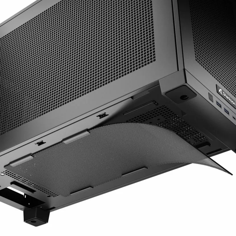 Sharkoon REBEL C20 RGB ITX Computer-Gehäuse Schwarz