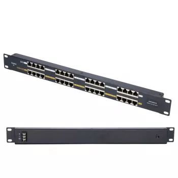 Extralink PoE-Injektor 16 Port 16x 100Mb/s RJ45, Rackmount