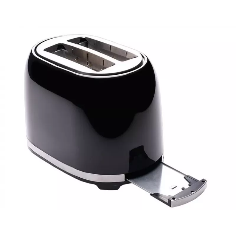 Toaster LAFE TSB003B 2-Scheiben 850 W, einstellbare Bräunung, herausnehmbare Krümelschublade
