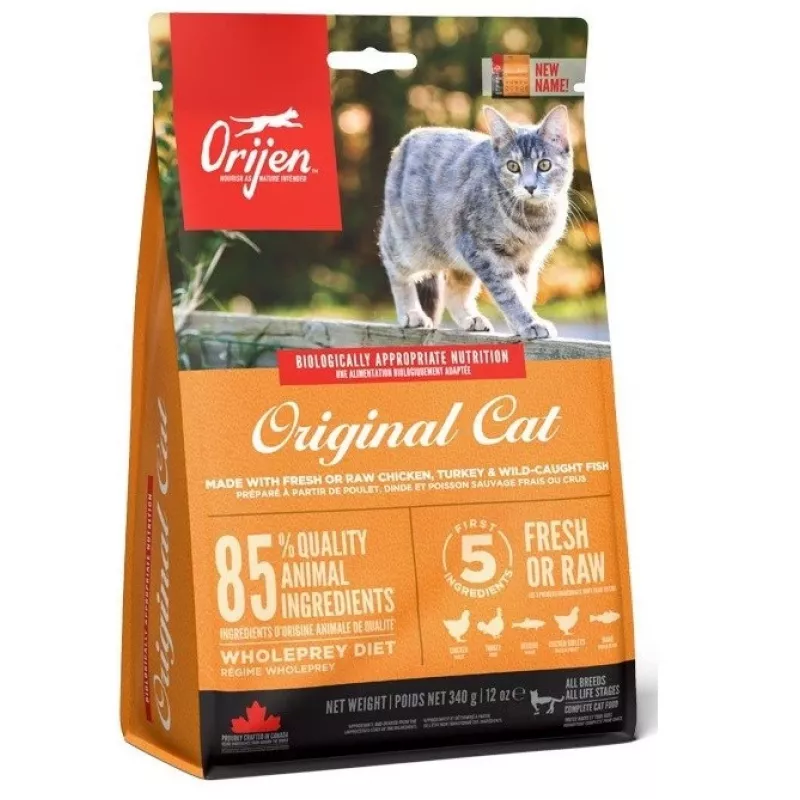 Orijen Cat & Kitten Katzen-Trockenfutter Chicken, Fish, Turkey 340 g