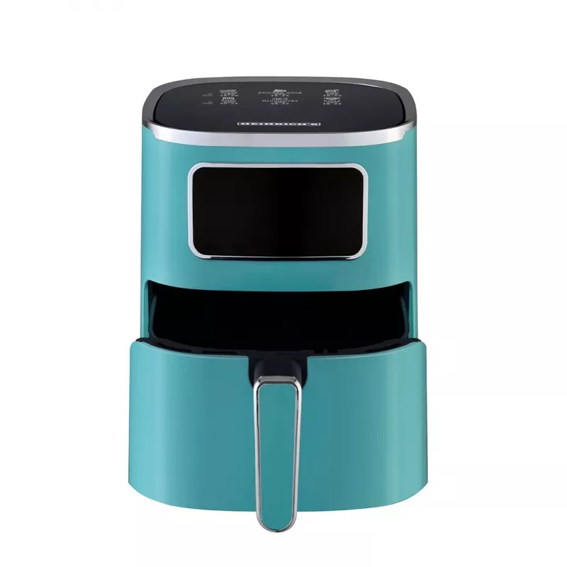 Heißluftfritteuse HEINRICH'S HFR 8216 — 5,0 l, 1450 W, grün, Touch-Steuerung, LED-Display