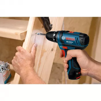 Bosch GSR 12V-15 Professional 650 g Schwarz, Blau, Rot, Silber
