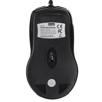 Activejet AMY-083 Maus kabelgebunden USB (optisch; 1000 DPI; schwarz)