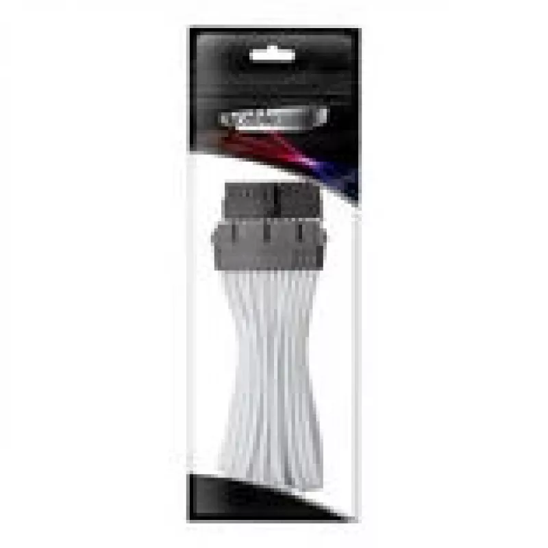 CableMod Pro ModMesh 24-Pin-ATX-Verlängerung, 30 cm - weiß