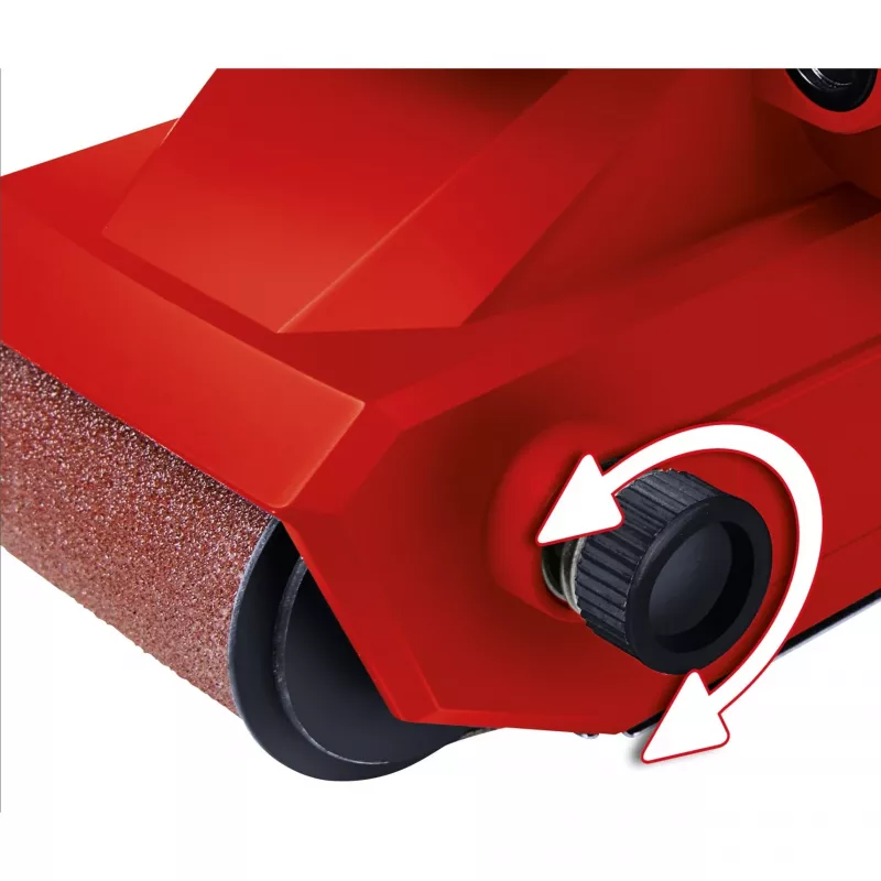 Bandschleifer TC-BS 8038 (Rot/Schwarz, 800 Watt)