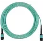 Glasfaserkabel BlueOptics JE6E608QE8-NB020M-BO MTP OM4 20 m Grün