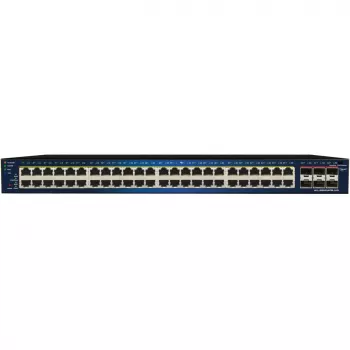 Managed PoE Switch ALLNET ALL-SG8454PM-10G mit 48+6 PoE-Ports und 10G-Uplinks
