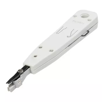 Kabel-Crimpzange LOGILINK WZ0001A für RJ45/RJ11, integrierter Schneider und Abisolierer, weiß